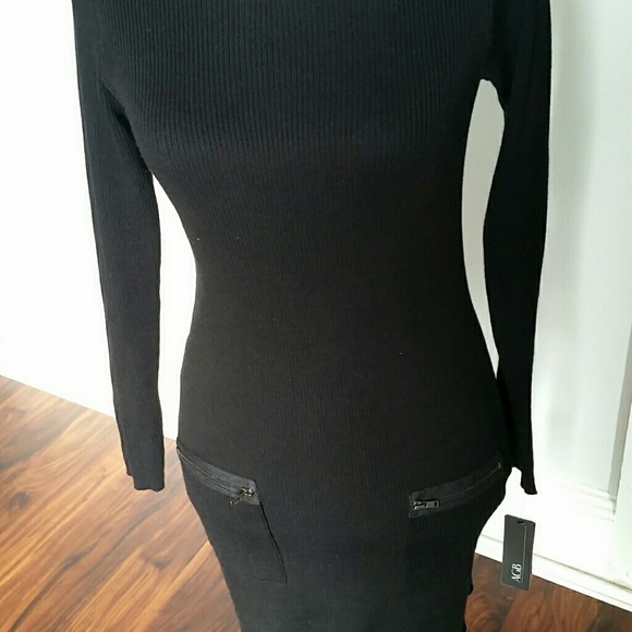 Black sweater dress - Picture 3 of 3